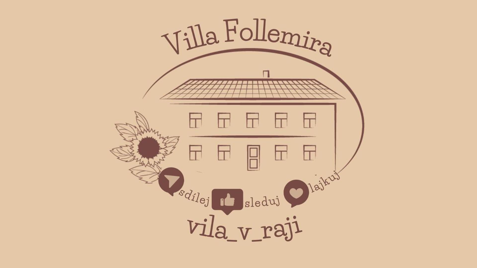Villa Follemira Cz - Kitchen - Garden - Bike Storage Pencin Eksteriør billede